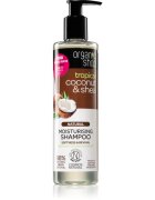 Organic Shop Natural Coconut & Shea sampon hidratant pentru păr uscat și deteriorat 280 ml