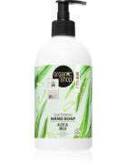 Organic Shop Organic Aloe & Milk Săpun lichid hrănitor pentru mâini 500 ml