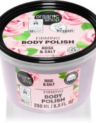 Organic Shop Organic Rose & Salt peeling corporal cu saruri 250 ml