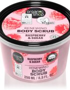 Organic Shop Raspberry & Sugar exfoliant delicat pentru corp 250 ml