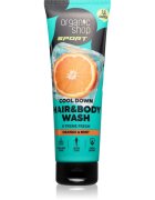 Organic Shop Sport Orange & Mint gel de dus pentru corp si par cu efect revigorant 200 ml