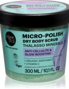 Organic Shop Thalasso Micro-Polish Dry Body Scrub exfoliant pentru corp cu efect de iluminare pentru pielea afectată de celulită 300 ml