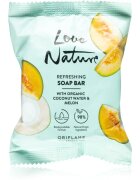 Oriflame Love Nature Coconut Water & Melon săpun solid pentru curățare 75 g