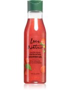 Oriflame Love Nature Organic Mint & Raspberry gel de dus exfoliant 250 ml