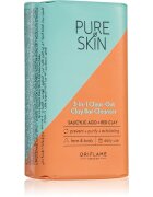 Oriflame Pure Skin sapun pentru curatare cu argila pentru față și corp 75 g