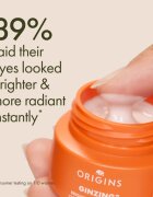 Origins GinZing™ Brightening Eye Cream cremă iluminatoare împotriva cearcănelor și a pungilor de sub ochi culoare Cool 15 ml