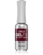 Orly Gelfx Gel unghii cu gel folosind UV / lampă cu LED culoare Red Rock 9 ml