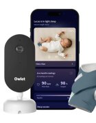 Owlet Dream Duo Dream Sock & Dream Sight set pentru bebeluși Bedtime Blue