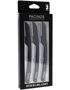 Pacinos Siganture Line Derma Blades brici faciale 3 buc