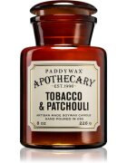 Paddywax Apothecary Tobacco & Patchouli lumânare parfumată 226 g