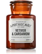 Paddywax Apothecary Vetiver & Cardamom lumânare parfumată 226 g