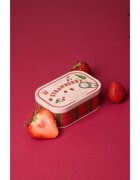 Paddywax Bistro Tin Strawberry lumânare parfumată în placă 127 g