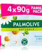 Palmolive Naturals Chamomile săpun solid cu musetel 4x90 g