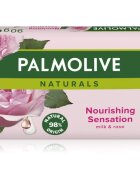 Palmolive Naturals Milk & Rose săpun solid cu aromă de trandafiri 90 g