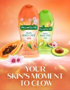 Palmolive Skin Radiance Avocado & Honey gel de dus exfoliant 500 ml