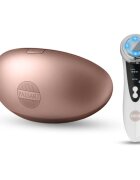 PALSAR7 Exclusive Set LED Lip Mask & Galvanic Iron set la un preț mai avantajos Rose Gold