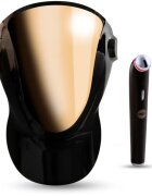 PALSAR7 Exclusive Set Professional LED Mask & Galvanic Iron set la un preț mai avantajos Black/Gold