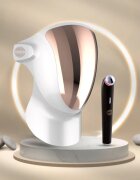 PALSAR7 Exclusive Set Professional LED Mask & Galvanic Iron set la un preț mai avantajos White/Gold