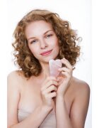 PALSAR7 Massage Roller and Guasha Rose Quartz rulou de masaj facial și accesoriu de masaj