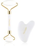 PALSAR7 Massage Roller and Guasha White Jade rulou de masaj facial și accesoriu de masaj