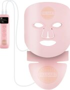 PALSAR7 Photon LED mask Pink Cloud mască de tratament cu LED pentru fata si decolteu 1 buc