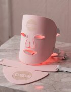 PALSAR7 Photon LED mask Pink Cloud mască de tratament cu LED pentru fata si decolteu 1 buc