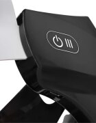 PALSAR7 Professional LED Mask Black Gold mască de înfrumusețare cu LED pentru față și gât 1 buc