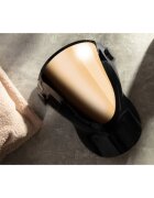 PALSAR7 Professional LED Mask Black Gold mască de înfrumusețare cu LED pentru față și gât 1 buc