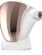 PALSAR7 Professional LED Mask White Gold mască de înfrumusețare cu LED pentru față și gât Cutie cadou 1 buc