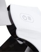 PALSAR7 Professional LED Mask White Gold mască de înfrumusețare cu LED pentru față și gât Cutie cadou 1 buc