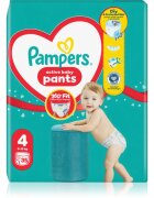 Pampers Active Baby Pants Size 4 scutece de unică folosință tip chiloțel 9-15 kg 35 buc