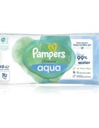 Pampers Harmonie Aqua Șervețele umede pentru copii 48 buc