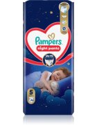 Pampers Night Pants Size 5 scutece de unică folosință tip chiloțel pentru noapte 11-17 kg 46 buc