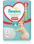 Pampers Premium Care Pants Size 3 scutece de unică folosință tip chiloțel 6-11 kg 70 buc