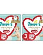Pampers Premium Care Pants Size 3 set pentru bebeluși și copii mici