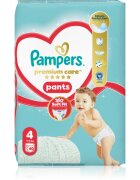Pampers Premium Care Pants Size 4 scutece de unică folosință tip chiloțel 9-15 kg 40 buc