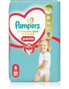 Pampers Premium Care Pants Size 6 scutece de unică folosință tip chiloțel 13-19 kg 46 buc