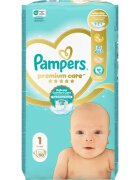 Pampers Premium Care Size 1 scutece de unică folosință 2-5 kg 50 buc