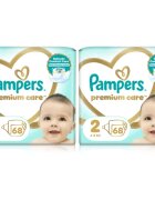 Pampers Premium Care Size 2 set pentru bebeluși și copii mici