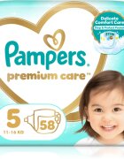 Pampers Premium Care Size 5 scutece de unică folosință 11-16 kg 58 buc