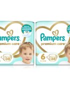 Pampers Premium Care Size 6 set pentru bebeluși și copii mici