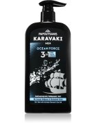 PAPOUTSANIS Karavaki Ocean Force gel de curatare 3 in 1 550 ml