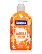 PAPOUTSANIS Natura Vanilla Caramel săpun lichid 480 ml