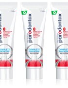 Parodontax Complete Protection Whitening pasta de dinti albitoare cu Fluor 3x75 ml