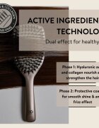 Parsa Beauty ID Anti-Frizz perie de tip paletă anti-electrizare 1 buc