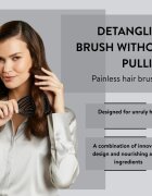 Parsa Beauty ID Silky Shine perie de par cu proteine din mătase 1 buc