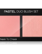 Pastel Profashion Duo Blush Set Cheek To Cheek paleta fard de obraz culoare 10 Hot Pink 2x4.3 g