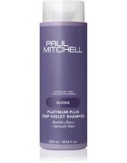 Paul Mitchell Blonde Platinum Plus Deep Violet Shampoo sampon violet neutralizeaza tonurile de galben 300 ml