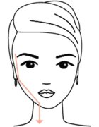 Payot Face Moving Quartz Roller Visage Sculptant rolă pentru masaj faciale 1 buc