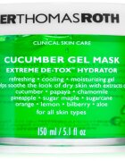 Peter Thomas Roth Cucumber De-Tox Gel Mask Masca gel hidratanta pentru fata si zona ochilor 150 ml